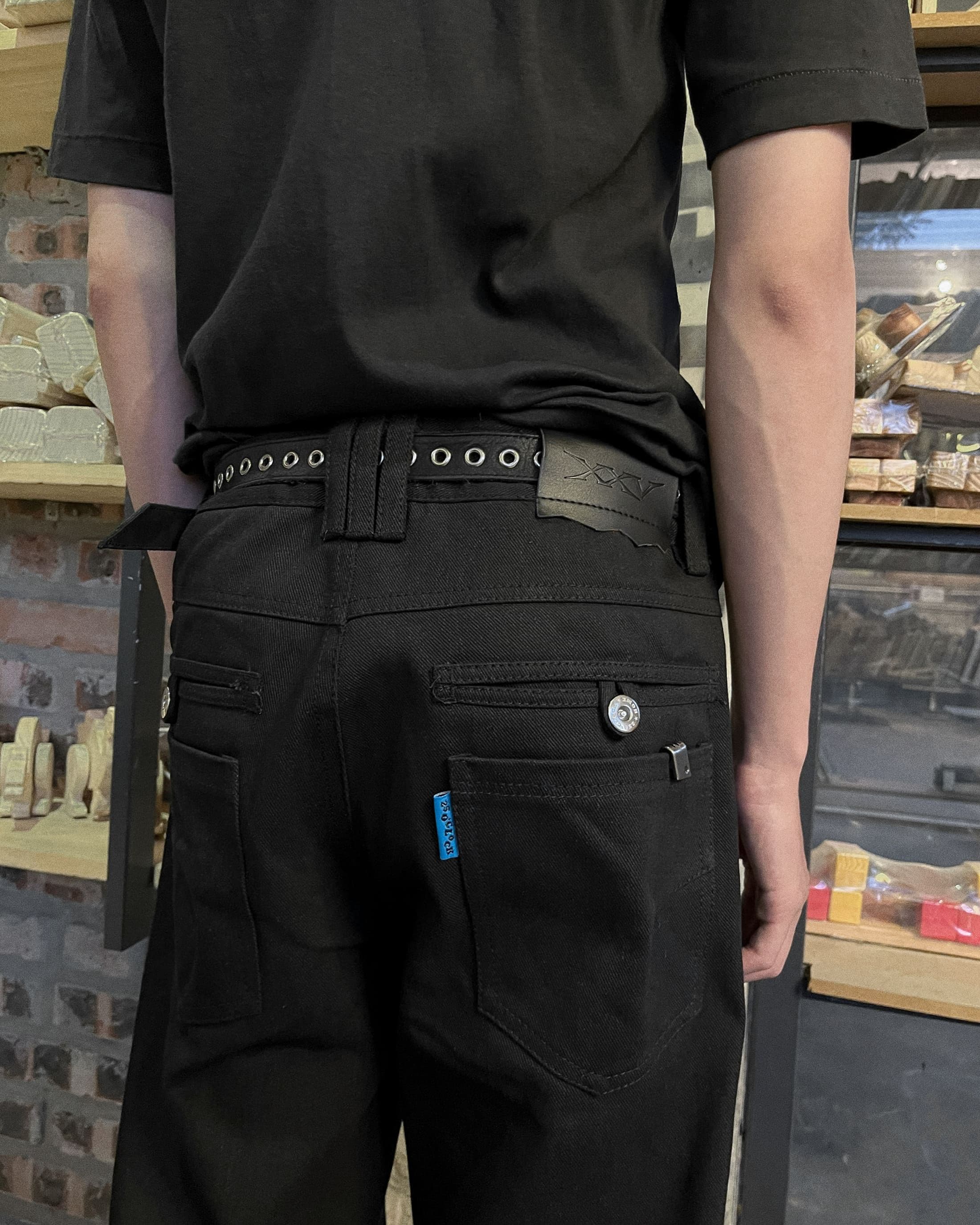 ECLIPSE STRAIGHT RAW DENIM PANT — ảnh 4