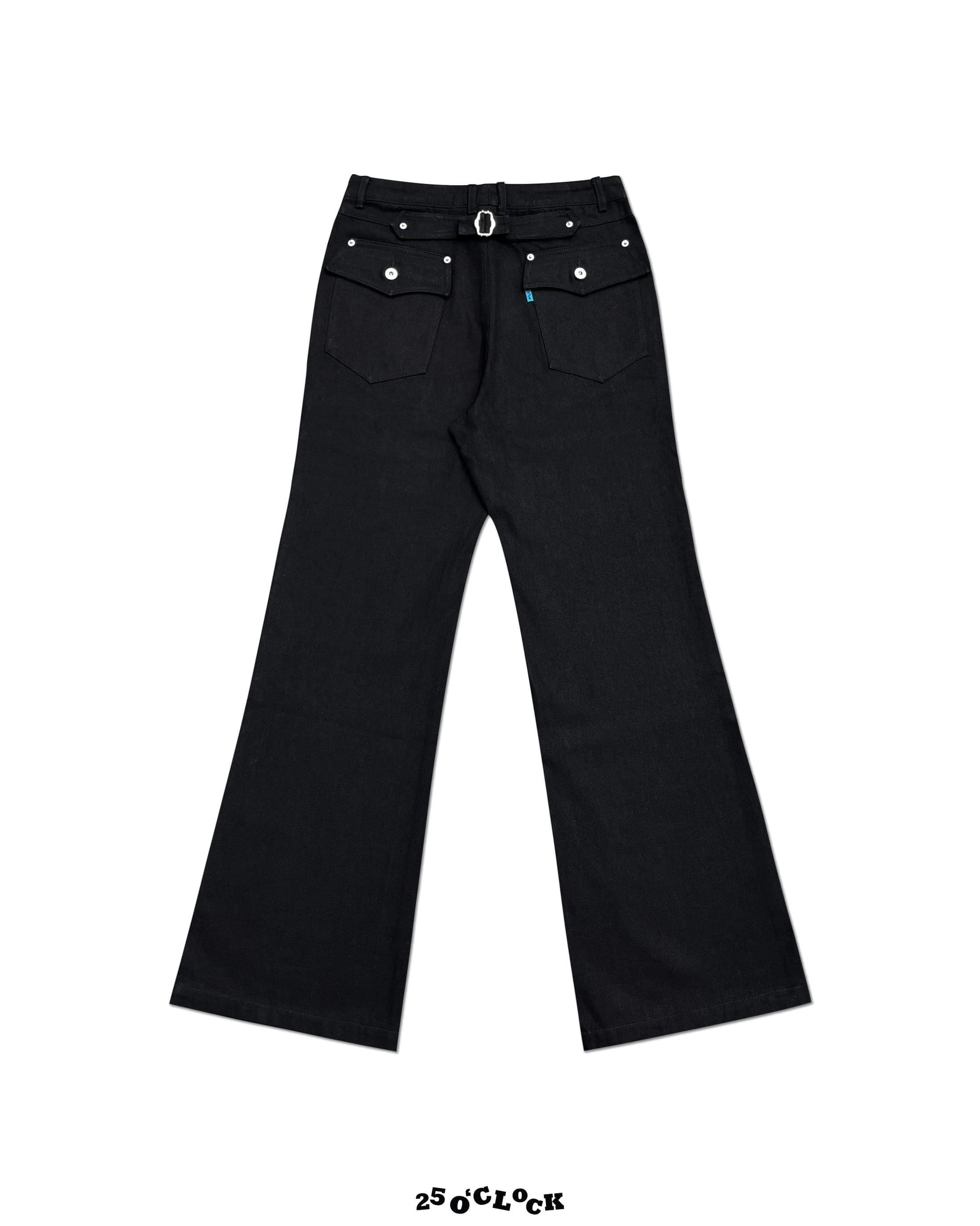 MIDNIGHT BOOTCUT RAW DENIM PANT