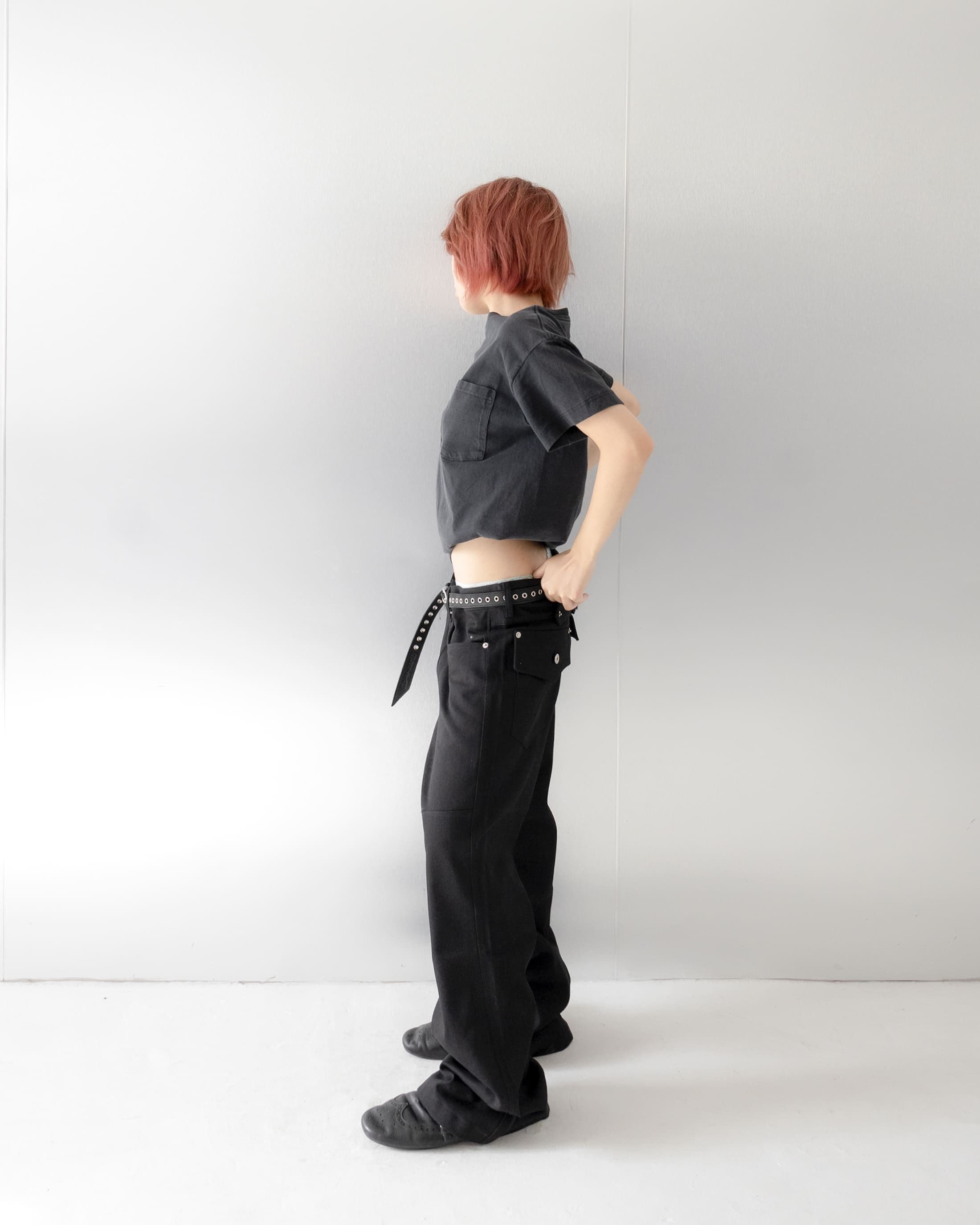 MIDNIGHT BOOTCUT RAW DENIM PANT — ảnh 7