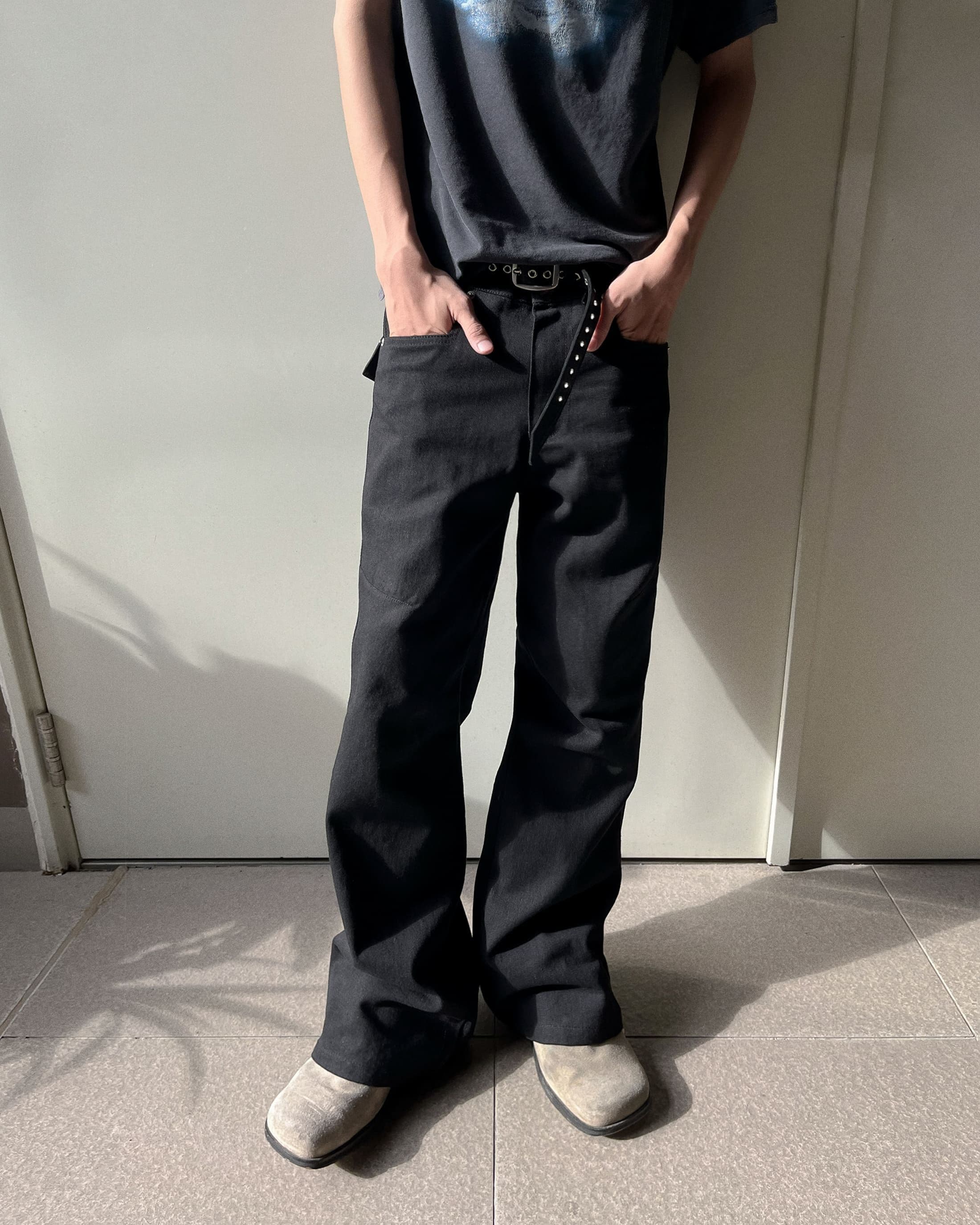 MIDNIGHT BOOTCUT RAW DENIM PANT — ảnh 10